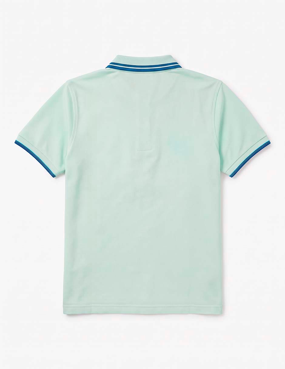 Playera tipo polo Zev de algodón para niño 5