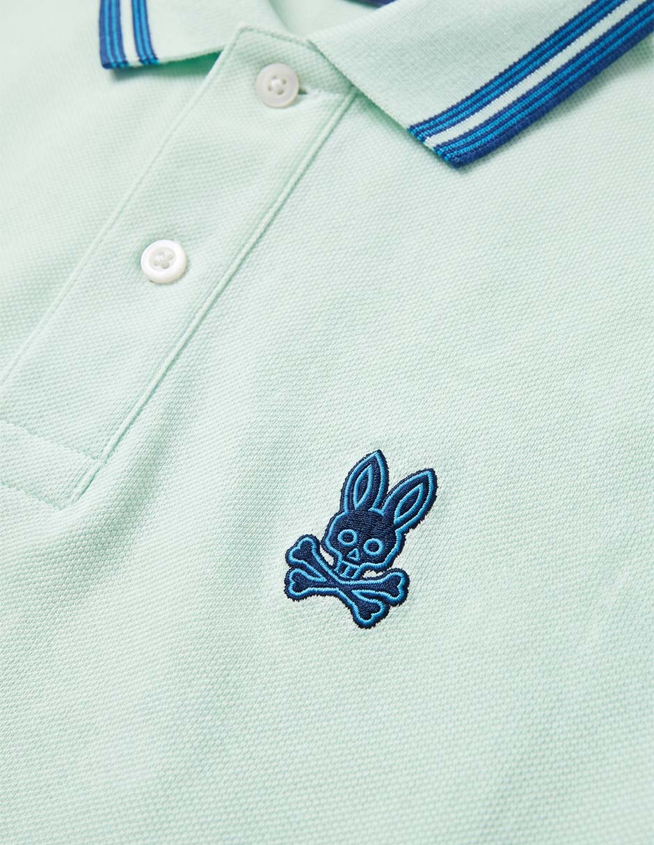 Playera tipo polo Zev de algodón para niño 4