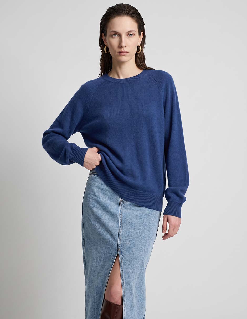 Suéter cuello redondo para mujer Suéter cuello redondo para mujer