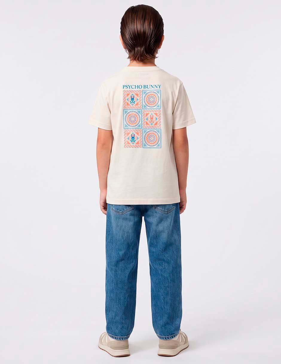 Playera manga corta para niño 6
