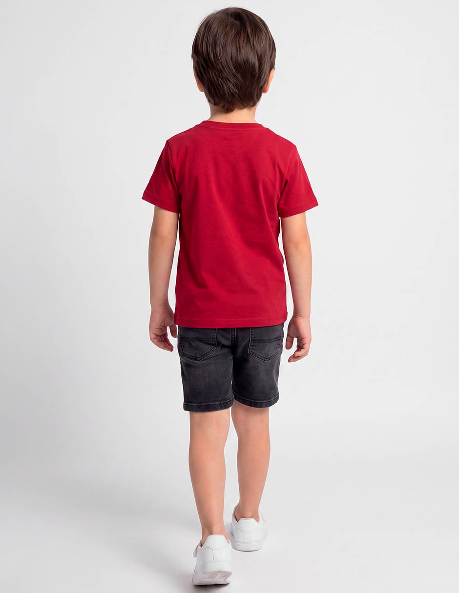 Set playera/playera manga corta para niños grandes niño 2