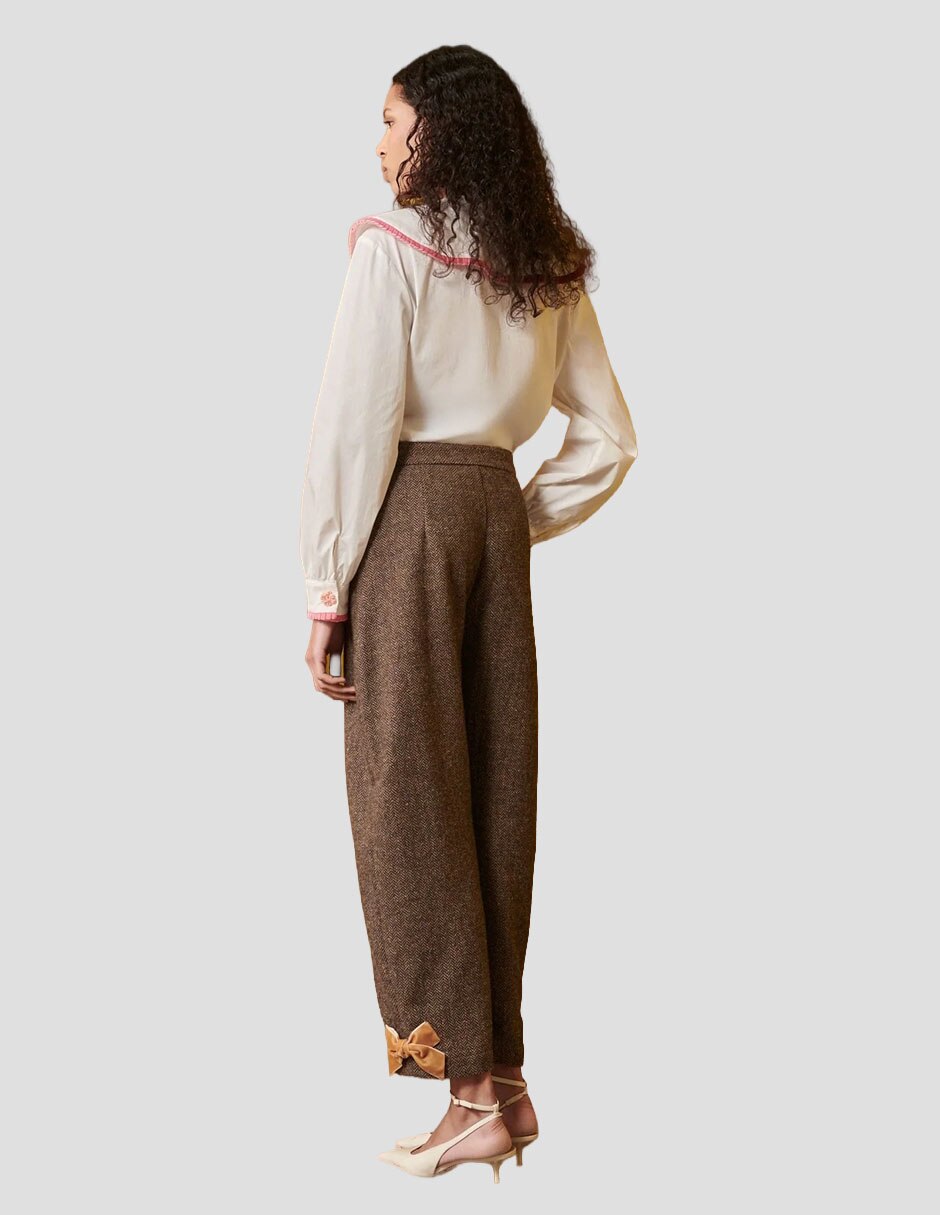 Pantalón barrel para mujer 3