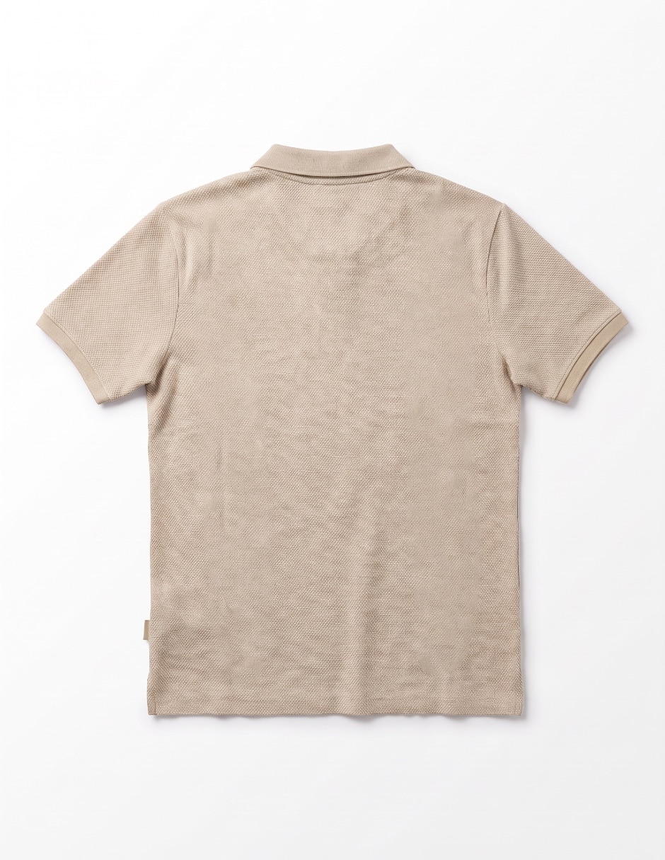 Playera tipo Polo de algodón para niño 4