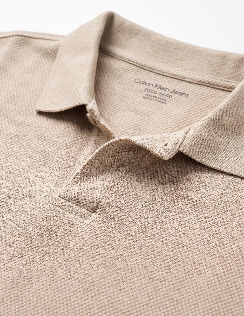 Playera tipo Polo de algodón para niño 5