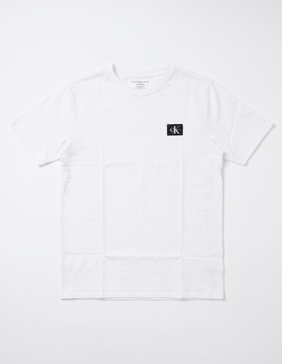 Playera calvin klein manga corta para niño