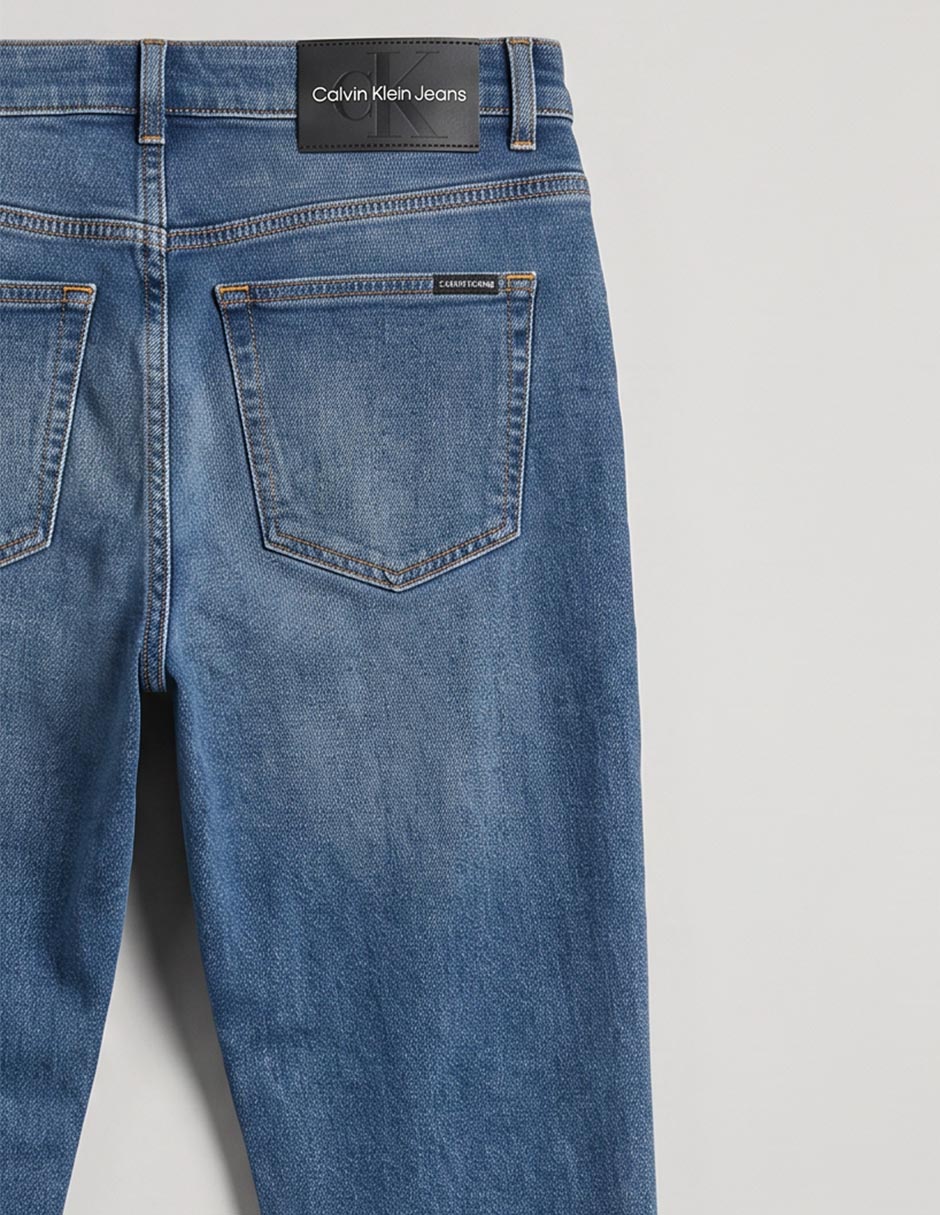 Jeans slim lavado stone wash para niño 3