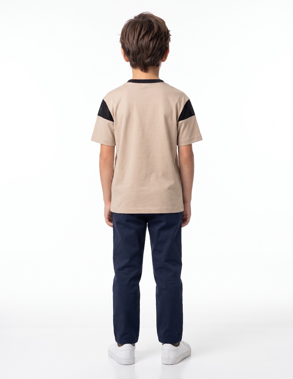 Playera manga corta para niño 2