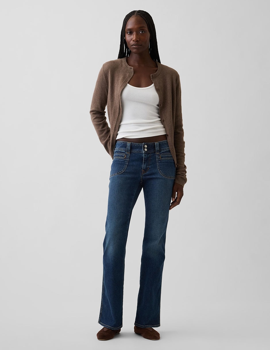 Jeans horseshoe para mujer