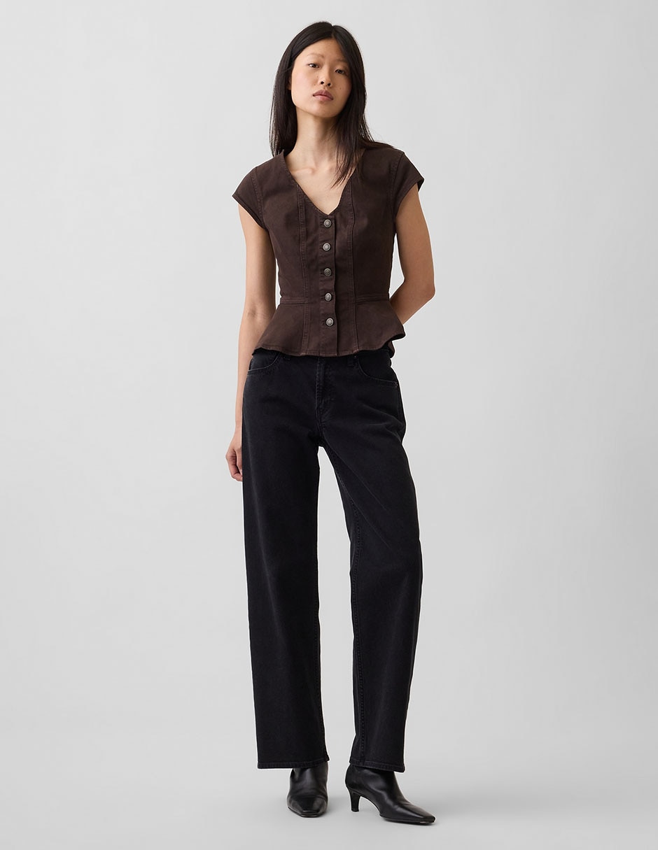 Blusa sin manga para mujer 2
