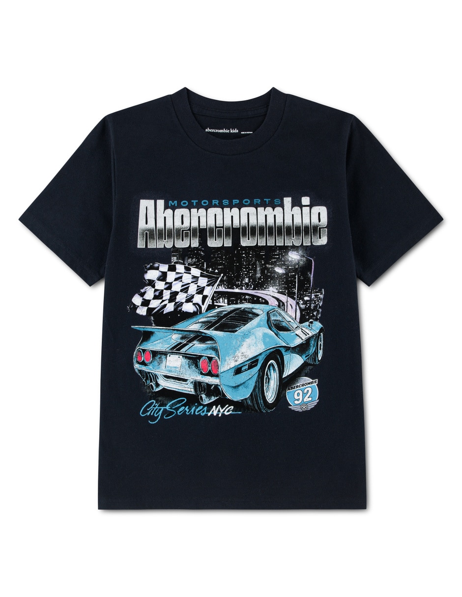 Playera manga corta para niño