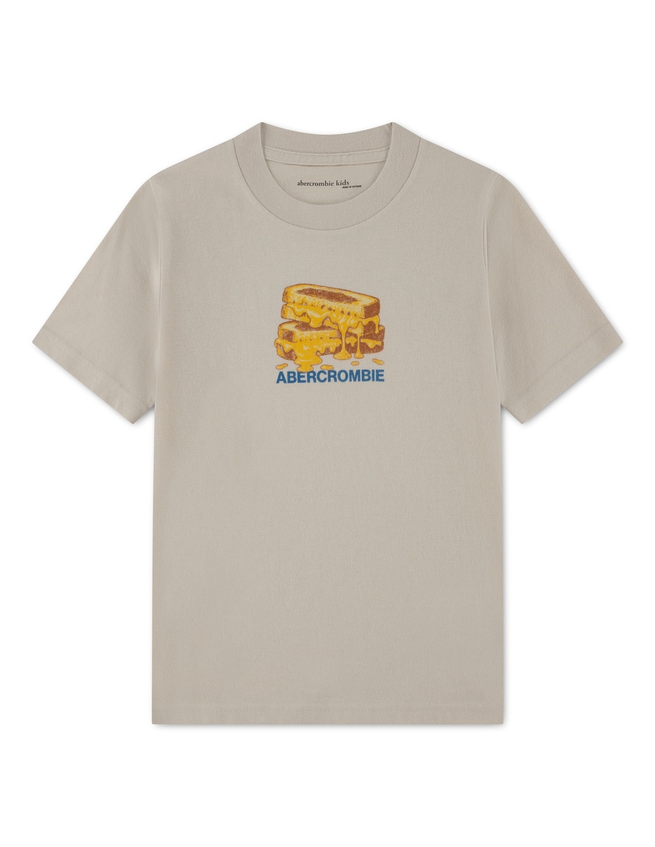 Playera manga corta para niño