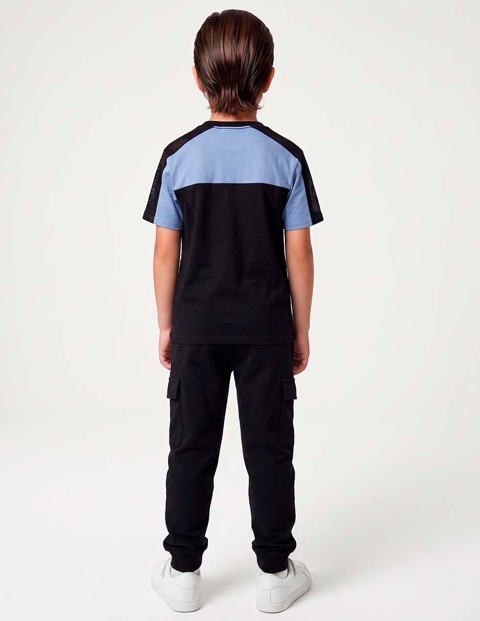 Playera manga corta para niño 5