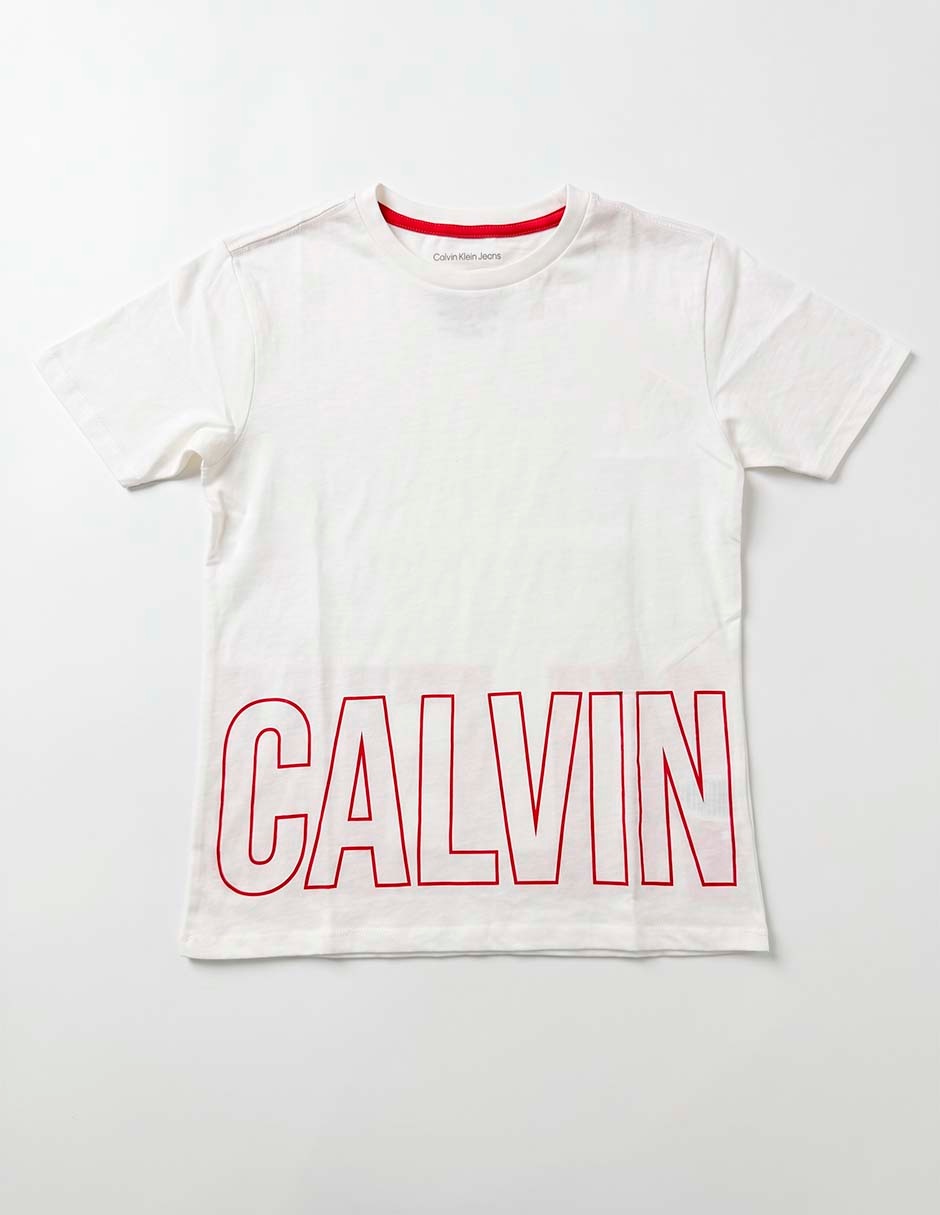 Playera manga corta para niño