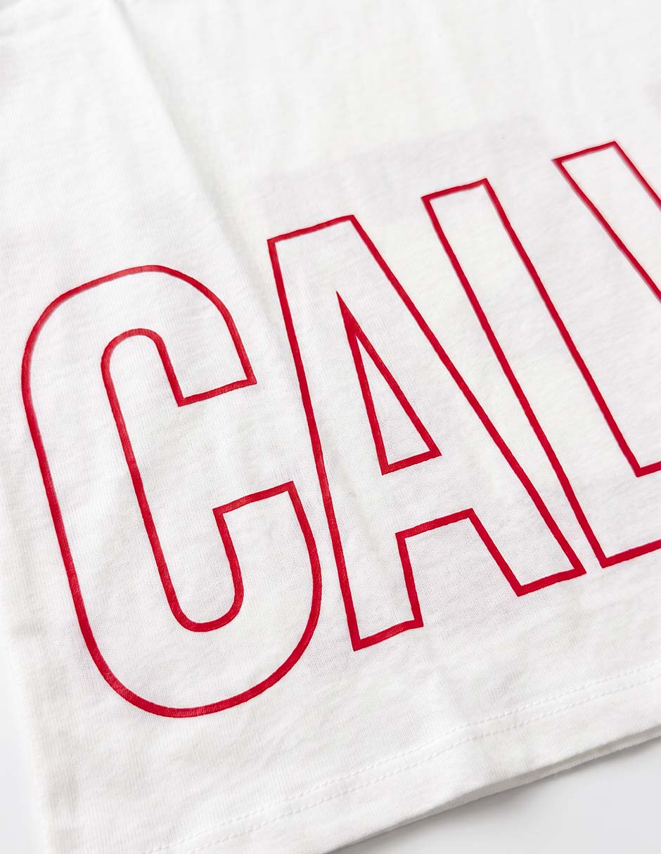 Playera manga corta para niño