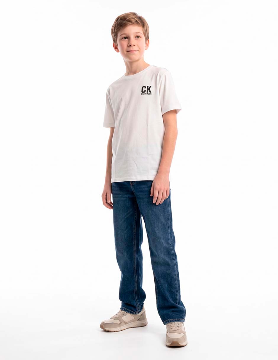 Playera manga corta para niño