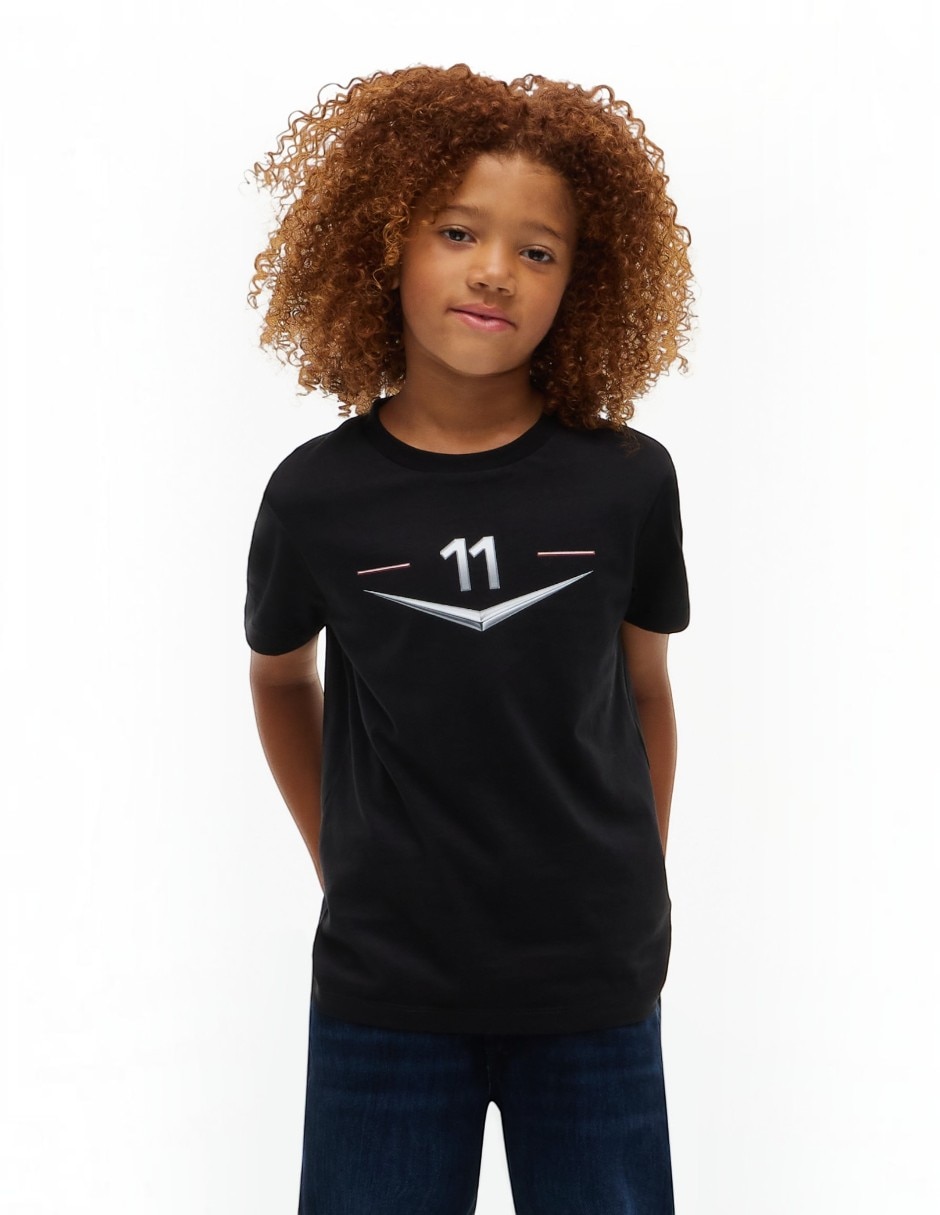 Playera sergio pérez cadillac manga corta para niño Playera sergio pérez cadillac manga corta para niño