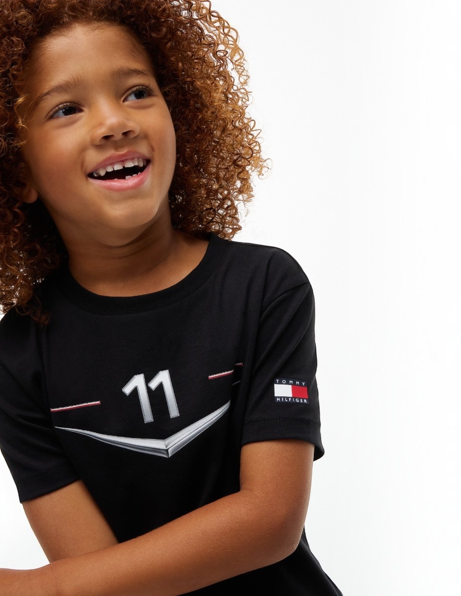 Playera sergio pérez cadillac manga corta para niño 6