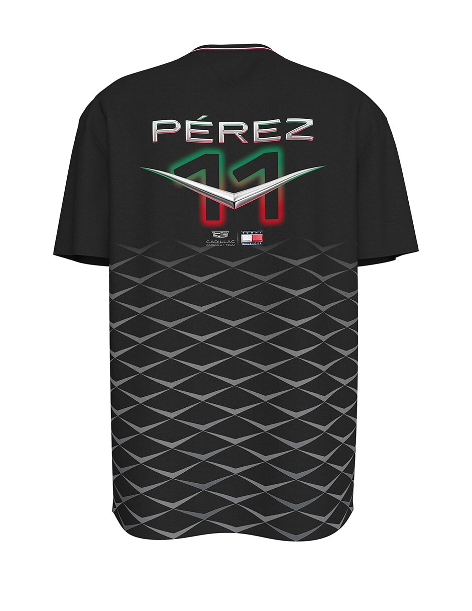 Playera fórmula 1 cadillac manga corta para niño 3