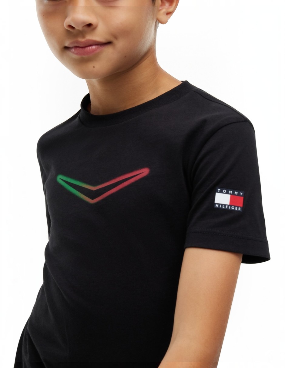 Playera fórmula 1 cadillac manga corta para niño 4