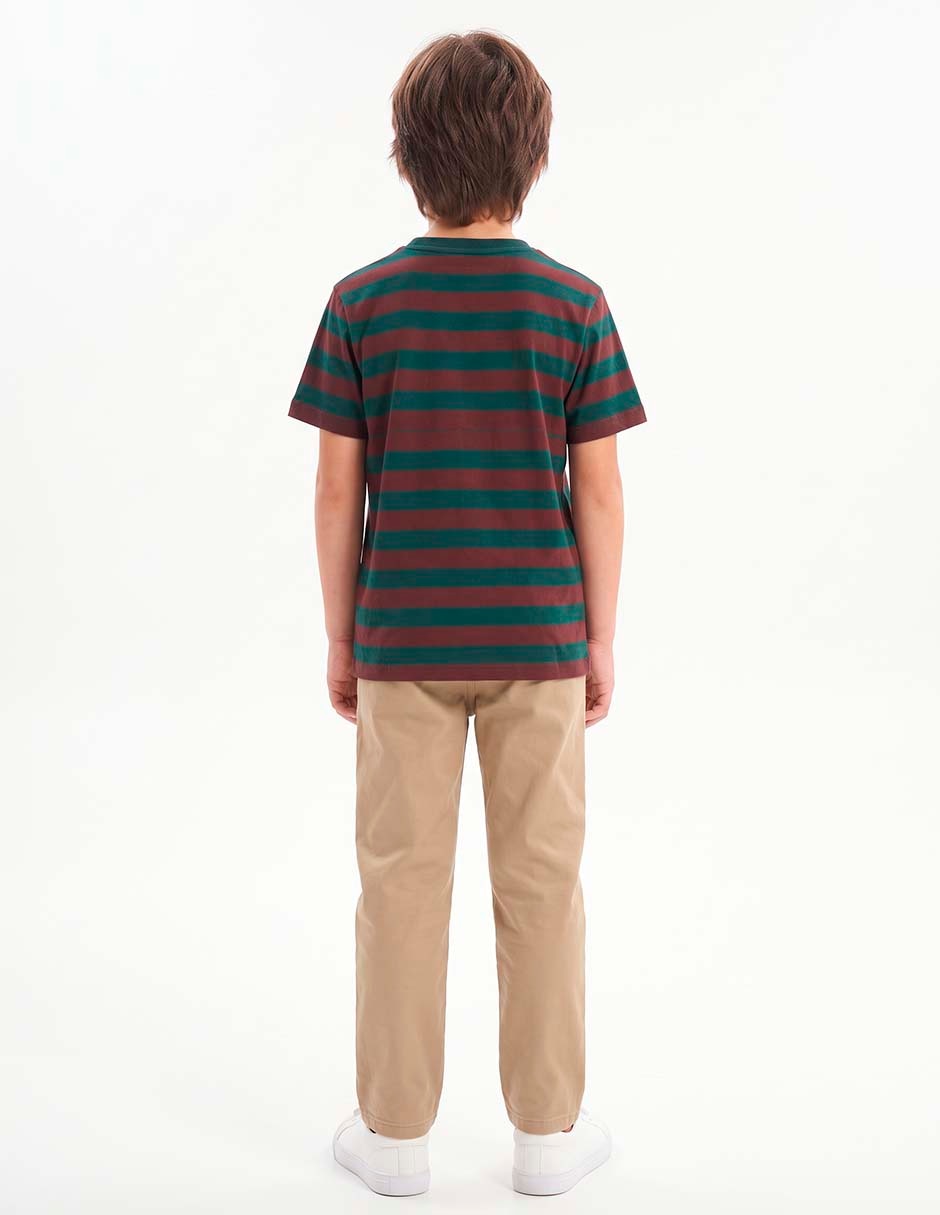 Playera manga corta para niño 5