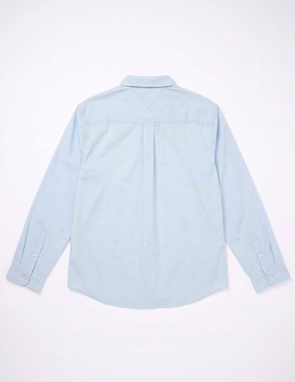 Camisa casual de algodón manga larga para niño 2
