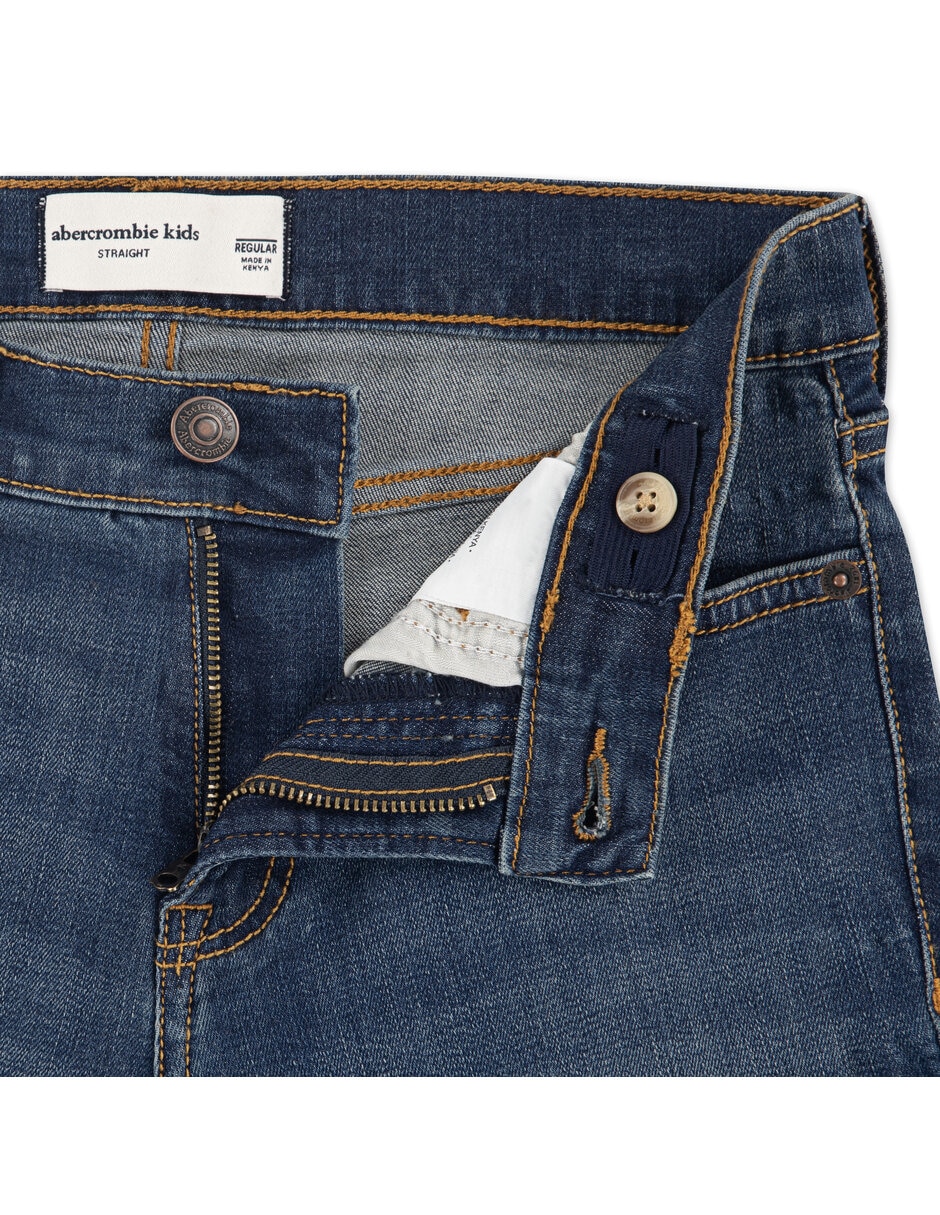 Jeans straight deslavado para niño 3
