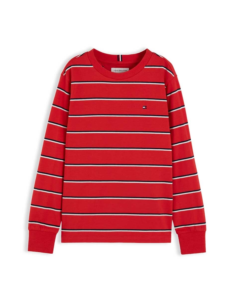 Playera manga larga para niño