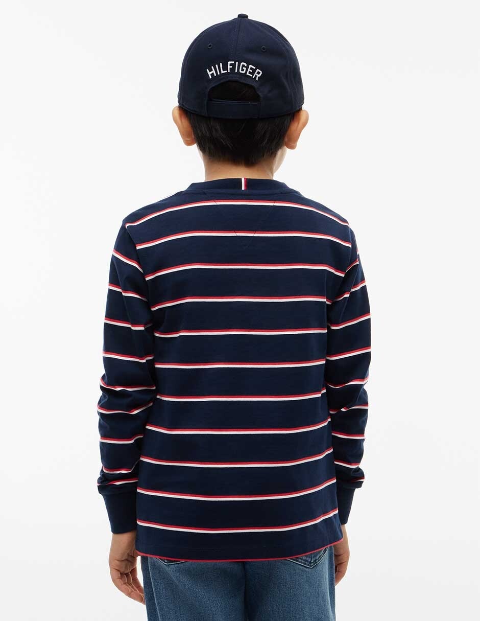Playera manga larga para niño