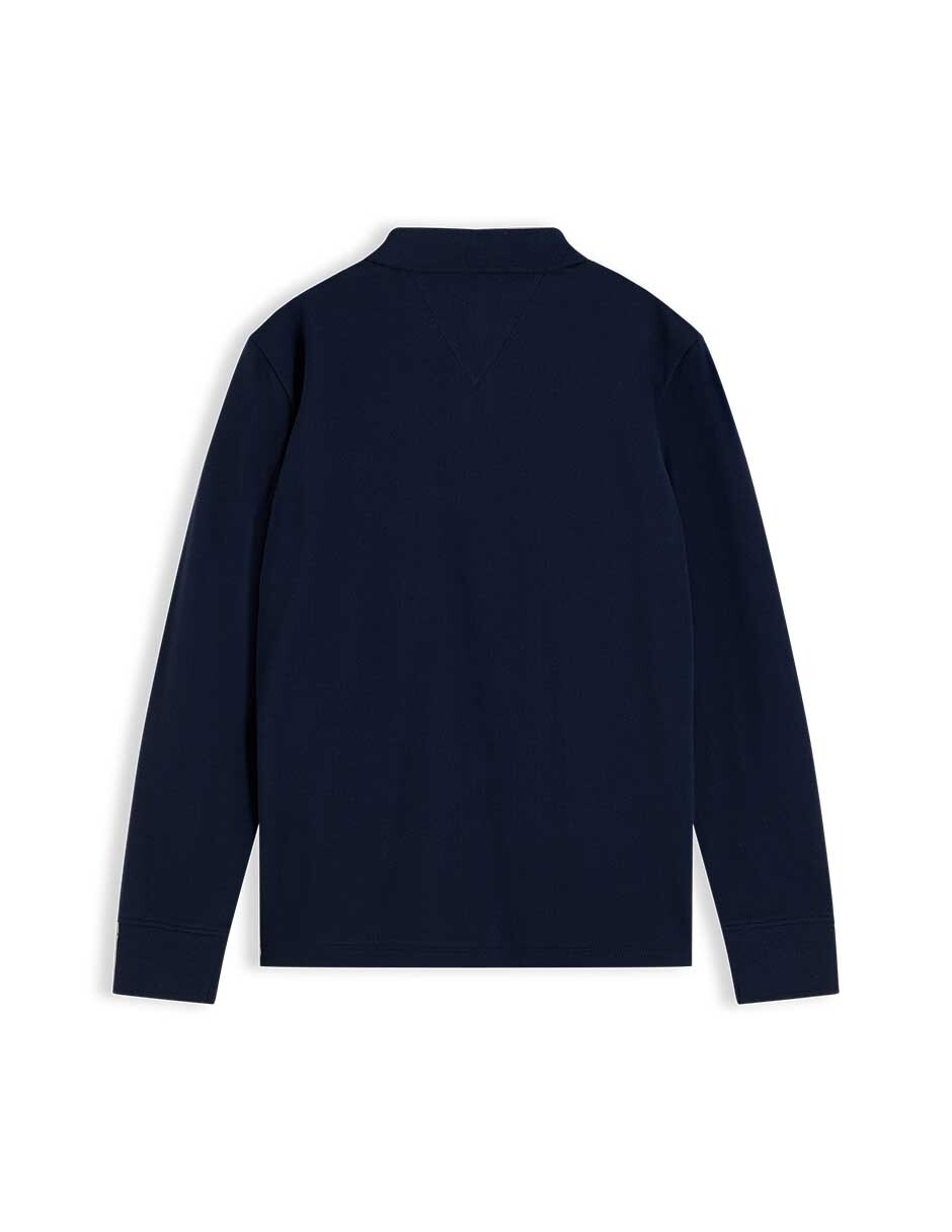 Playera tipo polo de algodón para niño 4