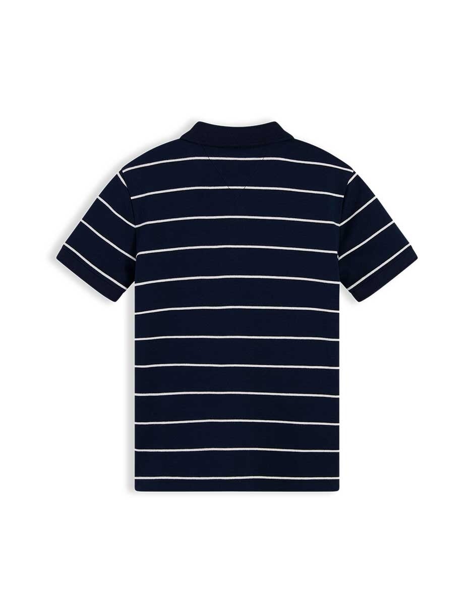 Playera tipo polo de algodón para niño 2