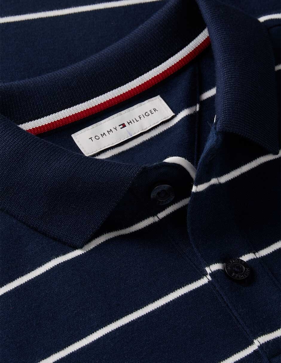 Playera tipo polo de algodón para niño 4