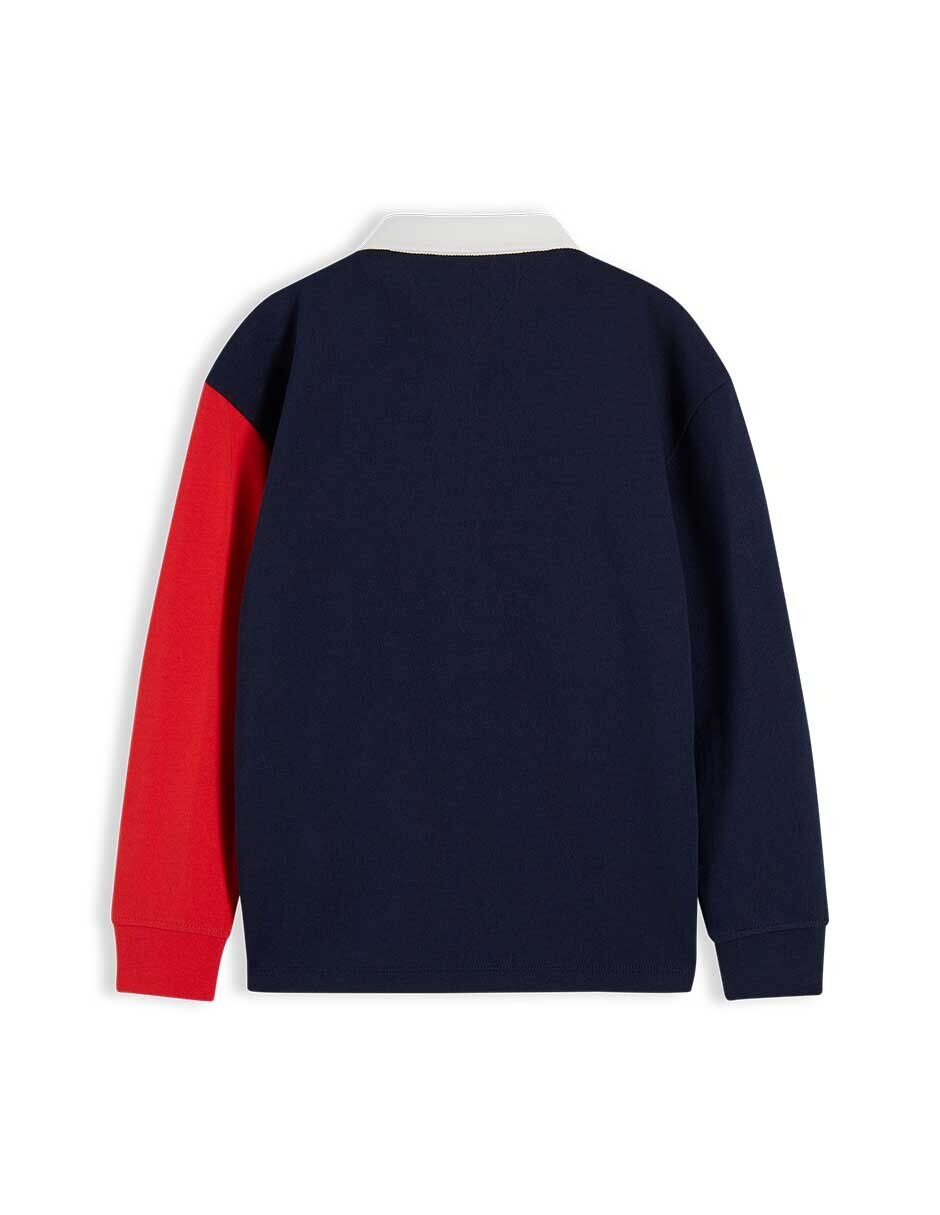 Playera tipo polo de algodón para niño 2