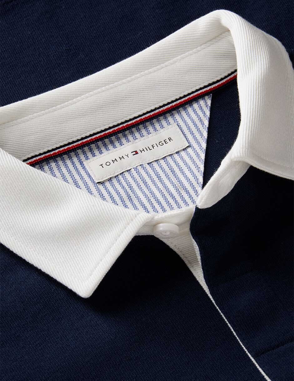 Playera tipo polo de algodón para niño 3