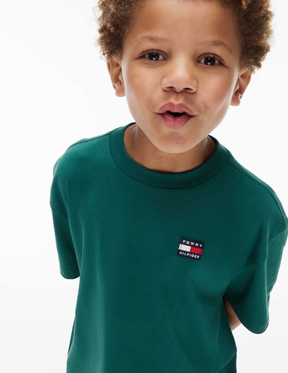 Playera manga corta para niño