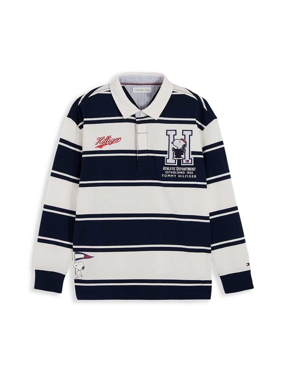 Playera tipo polo de algodón para niño Playera tipo polo de algodón para niño