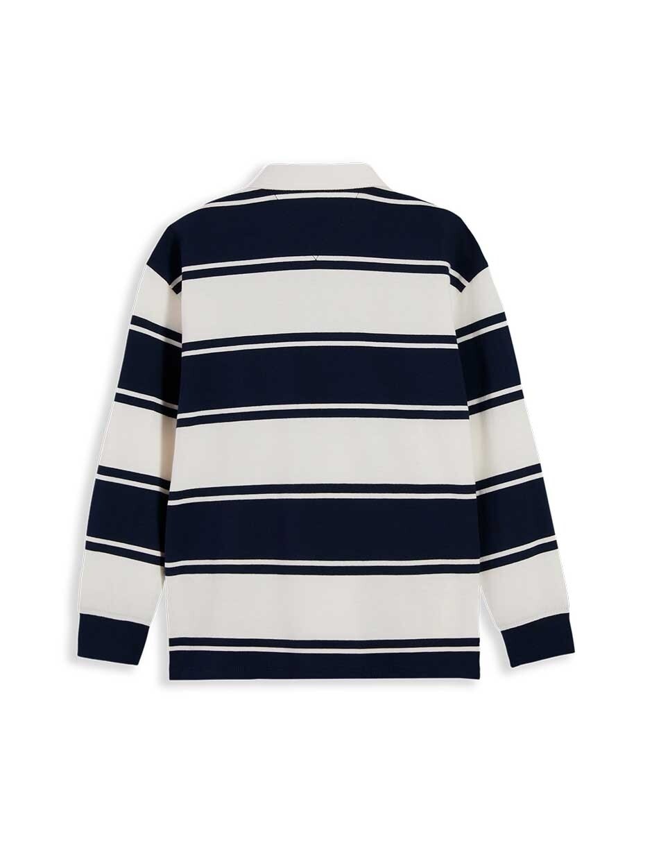 Playera tipo polo de algodón para niño 2