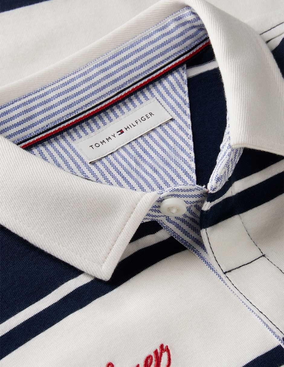 Playera tipo polo de algodón para niño 3