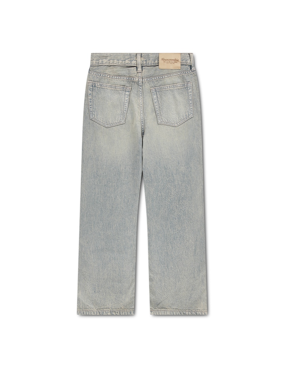 Jeans baggy deslavado para niño 4