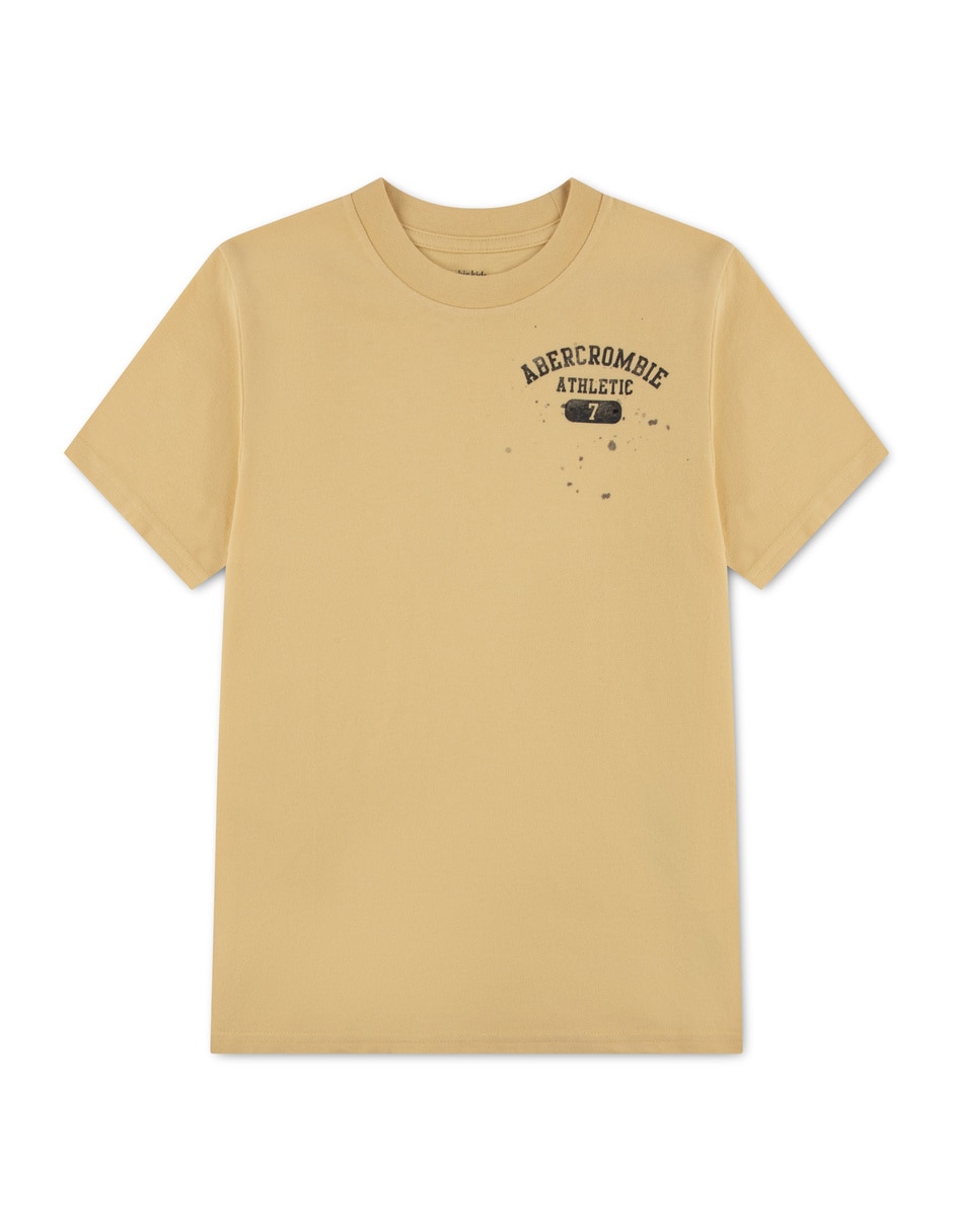 Playera manga corta para niño