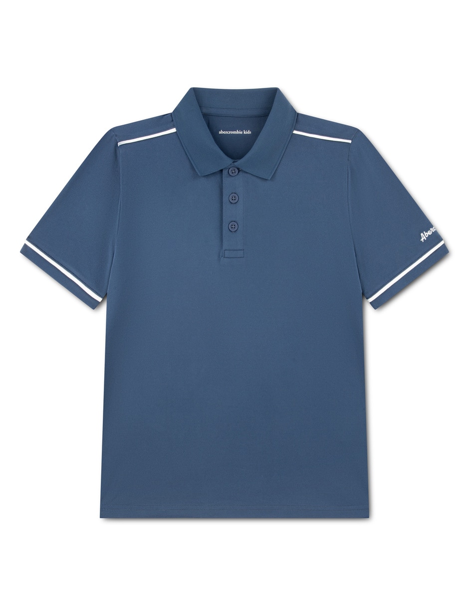 Playera tipo polo para niño