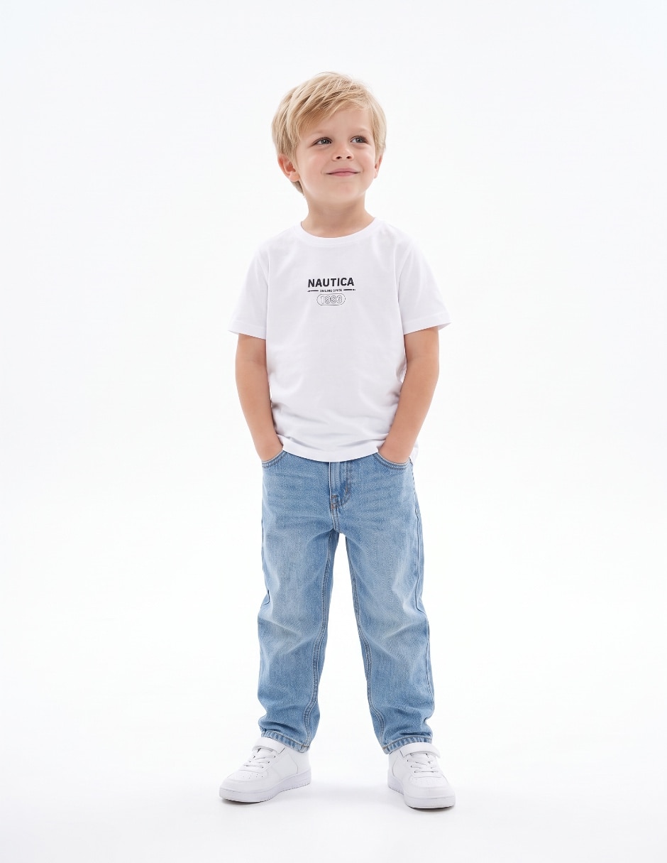 Playera manga corta para niño Playera manga corta para niño