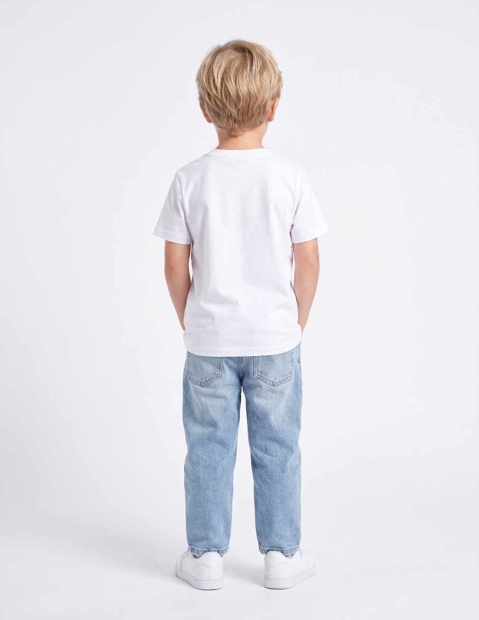 Playera manga corta para niño 2