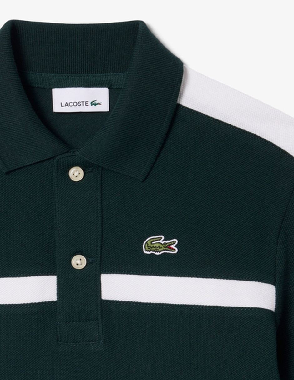 Playera tipo polo de algodón para niño 2