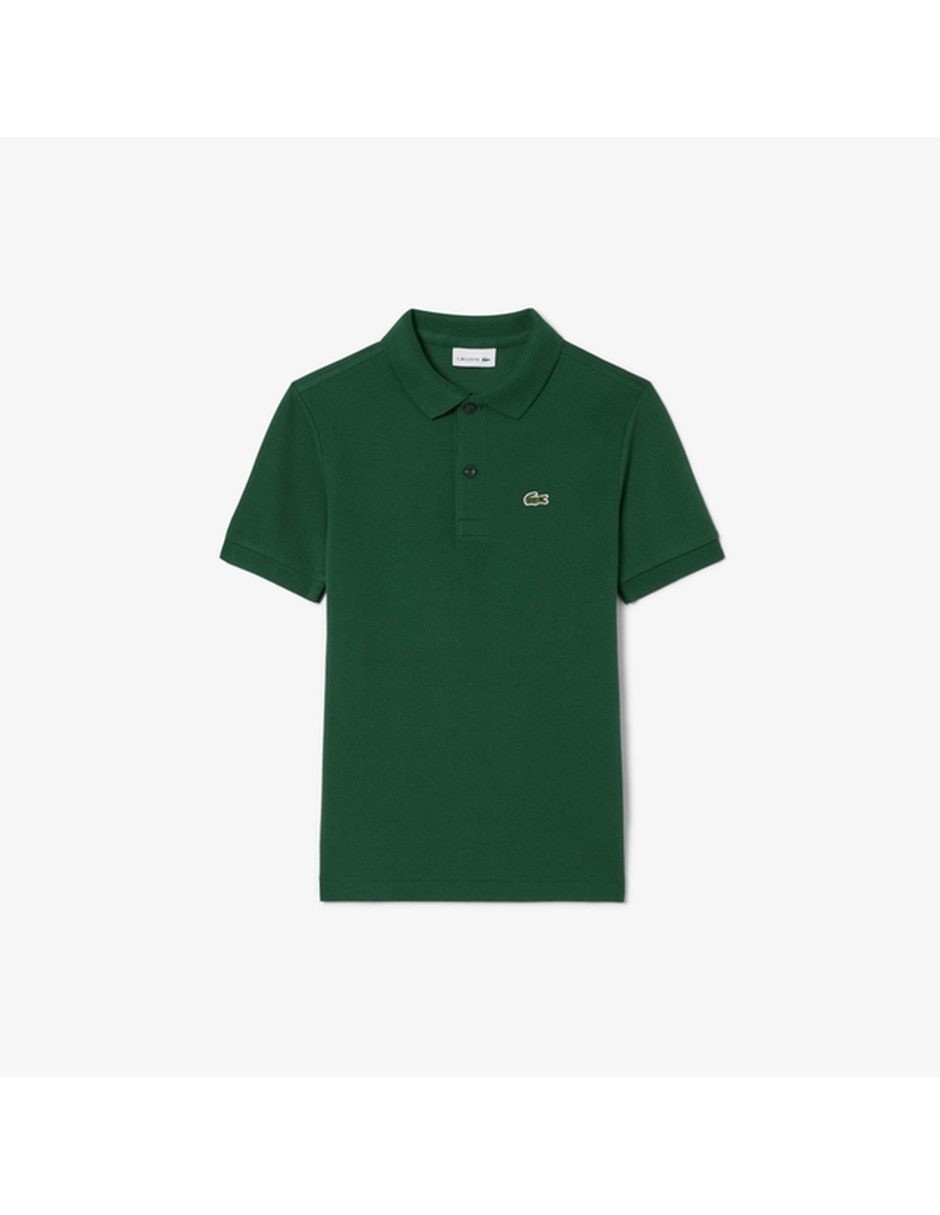 Playera tipo polo de algodón para niño 4
