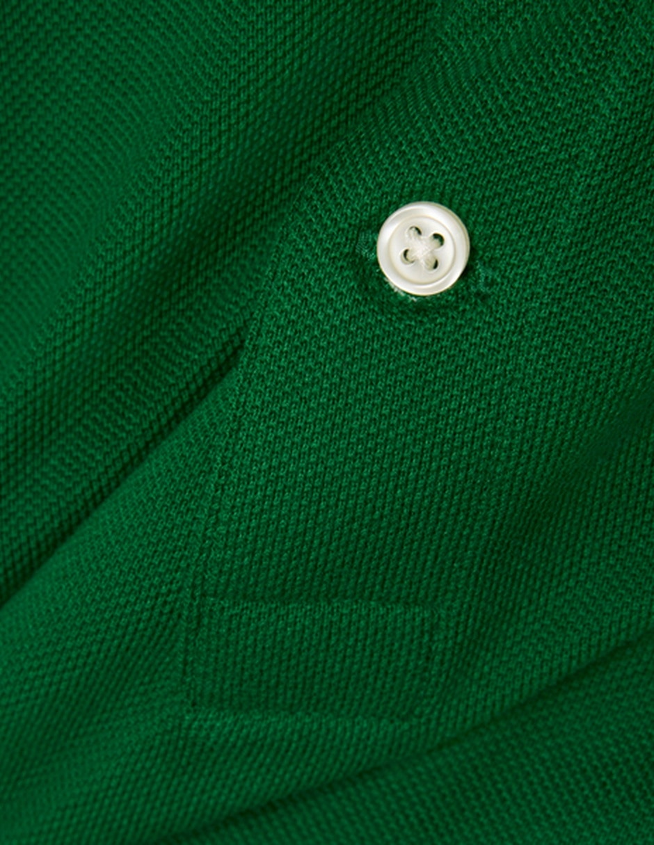 Playera tipo polo de algodón para niño 2