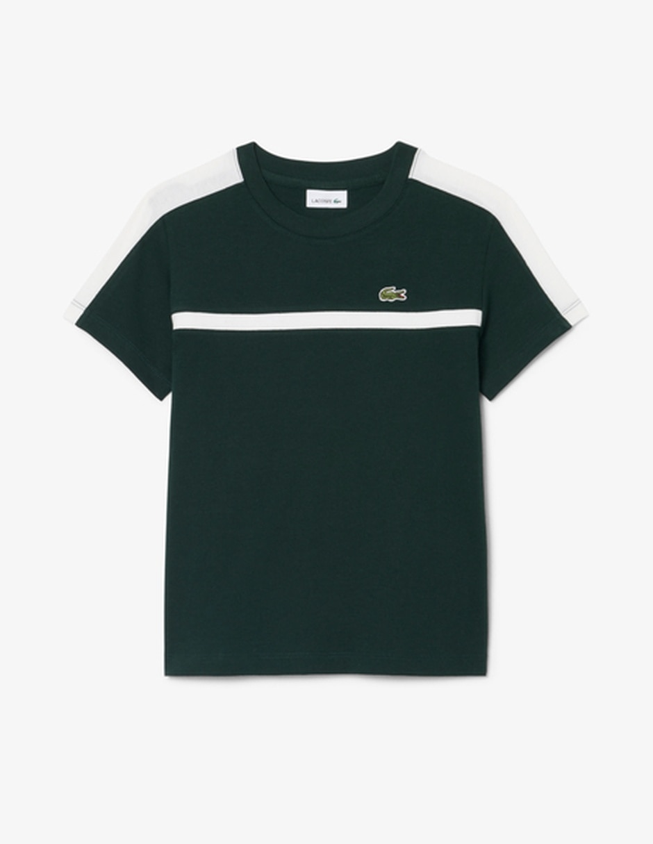 Playera tipo polo de algodón para niño 4