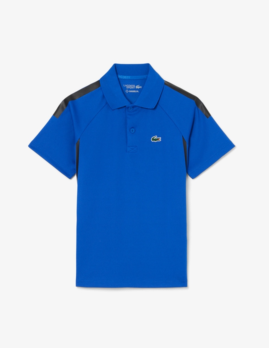 Playera tipo polo de algodón para niño Playera tipo polo de algodón para niño