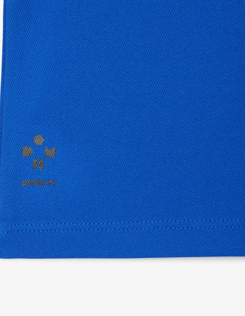 Playera tipo polo de algodón para niño 4