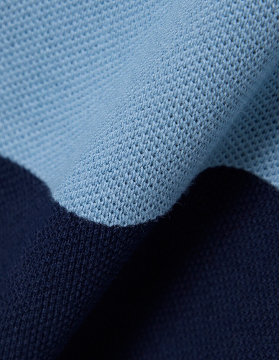 Playera tipo polo de algodón para niño 5