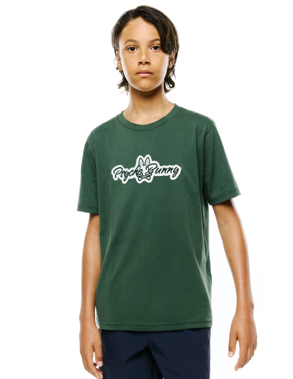 Playera pal manga corta para niño